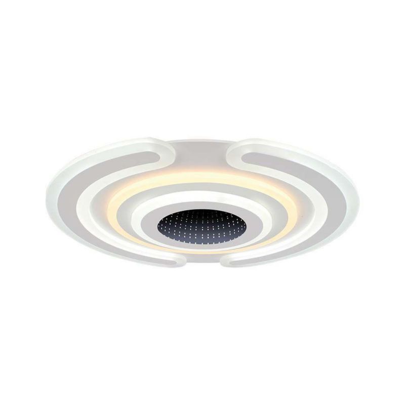 Lampa sufitowa wisząca V-TAC Vt-7960 biała wym: 50 x 52 x 52 cm wbudowany LED 95W 1 szt.