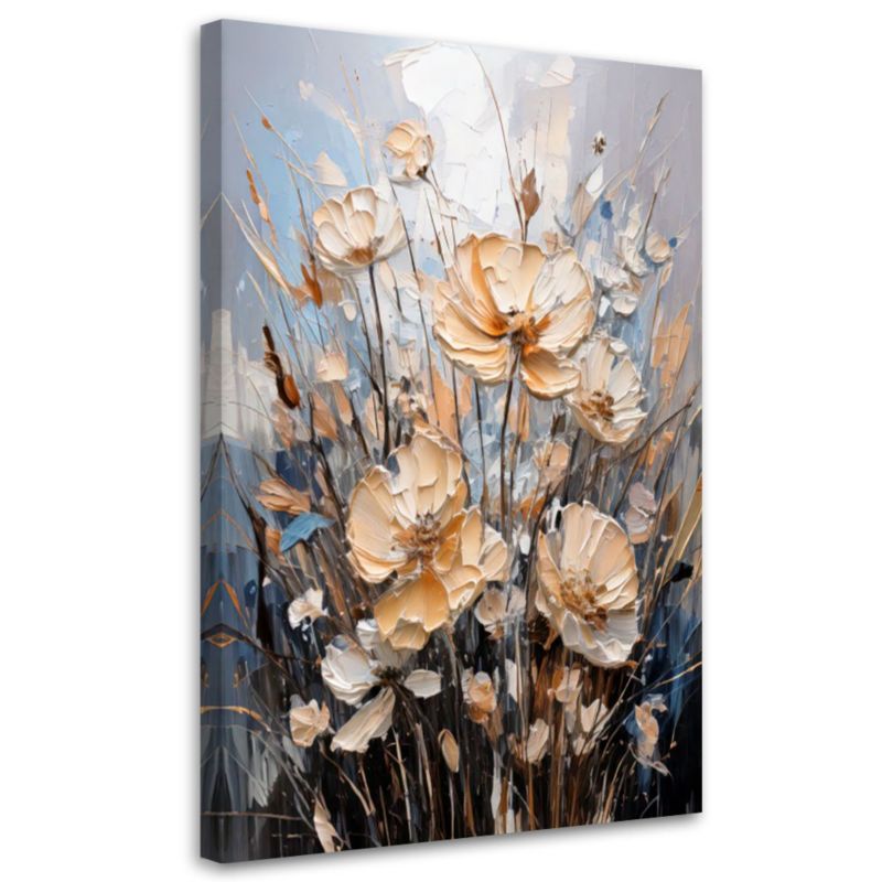 Obraz do salonu Feeby Kwiaty Impresja Pastelowy Bukiet 70x100cm 1szt