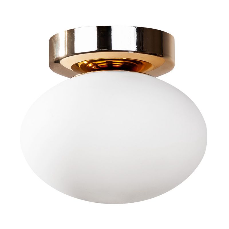 Lampa sufitowa Zuma Line Omi biało-złota wym: 12 x 15 x 15 cm 1xG9 x 5W 1 szt.