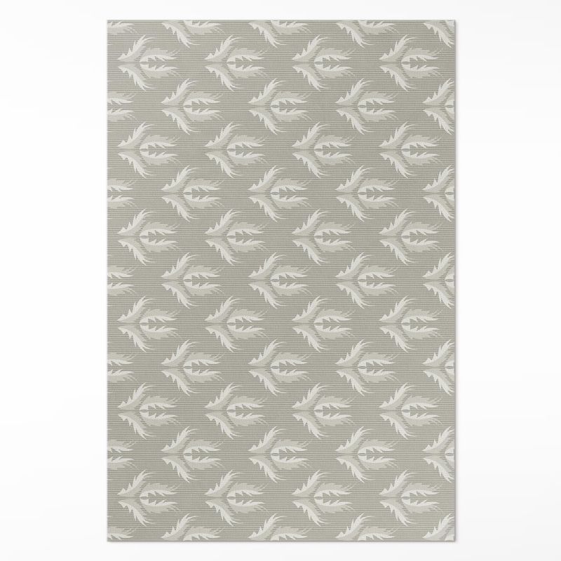 Ozdobna Wykładzina Winylowa Wallfluent 140x210 cm Ornamenty roślinne regularny wzór 1 szt.