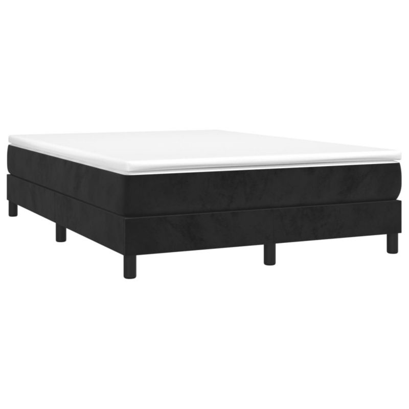 Łóżko tapicerowane WaszeMeble 140x190 cm czarna WM-3120768 1 szt.