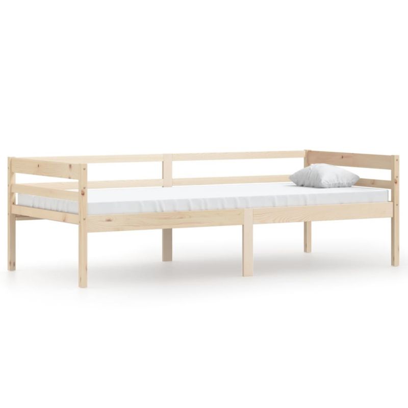 Łóżko drewniane WaszeMeble 90x200 cm brązowe WM-322051 1 szt.