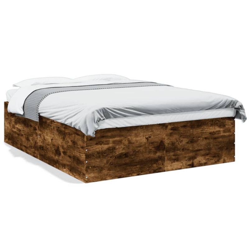 Łóżko drewniane WaszeMeble 150x200 cm brązowe WM-3280920 1 szt.