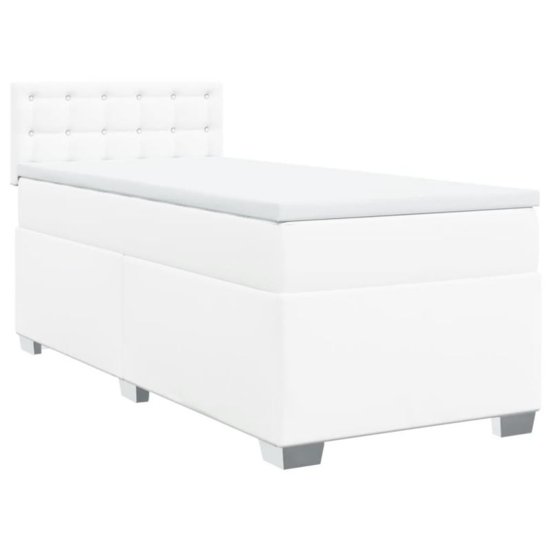 Łóżko kontynentalne WaszeMeble 80x200 cm białe WM-3288397 1 szt.