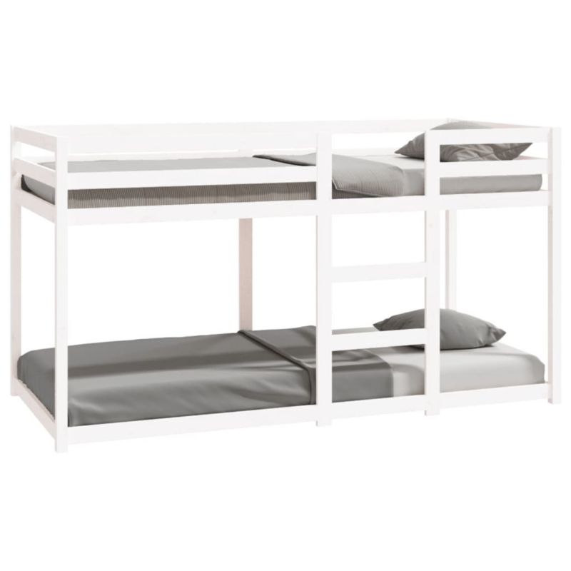Łóżko piętrowe WaszeMeble 90x200 cm białe WM-3206505 1 szt.