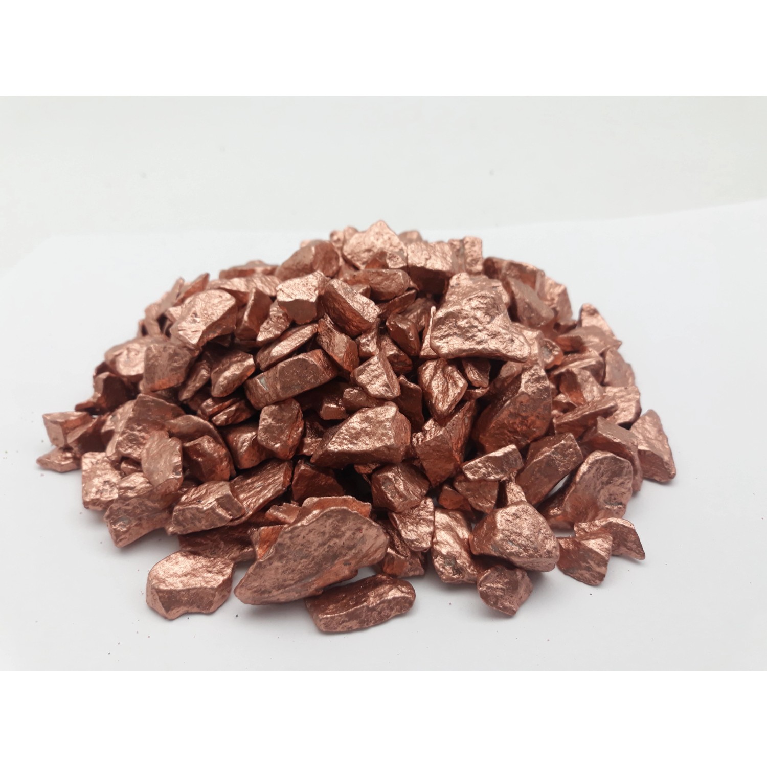 Kamienie dekoracyjne miedziane 500g