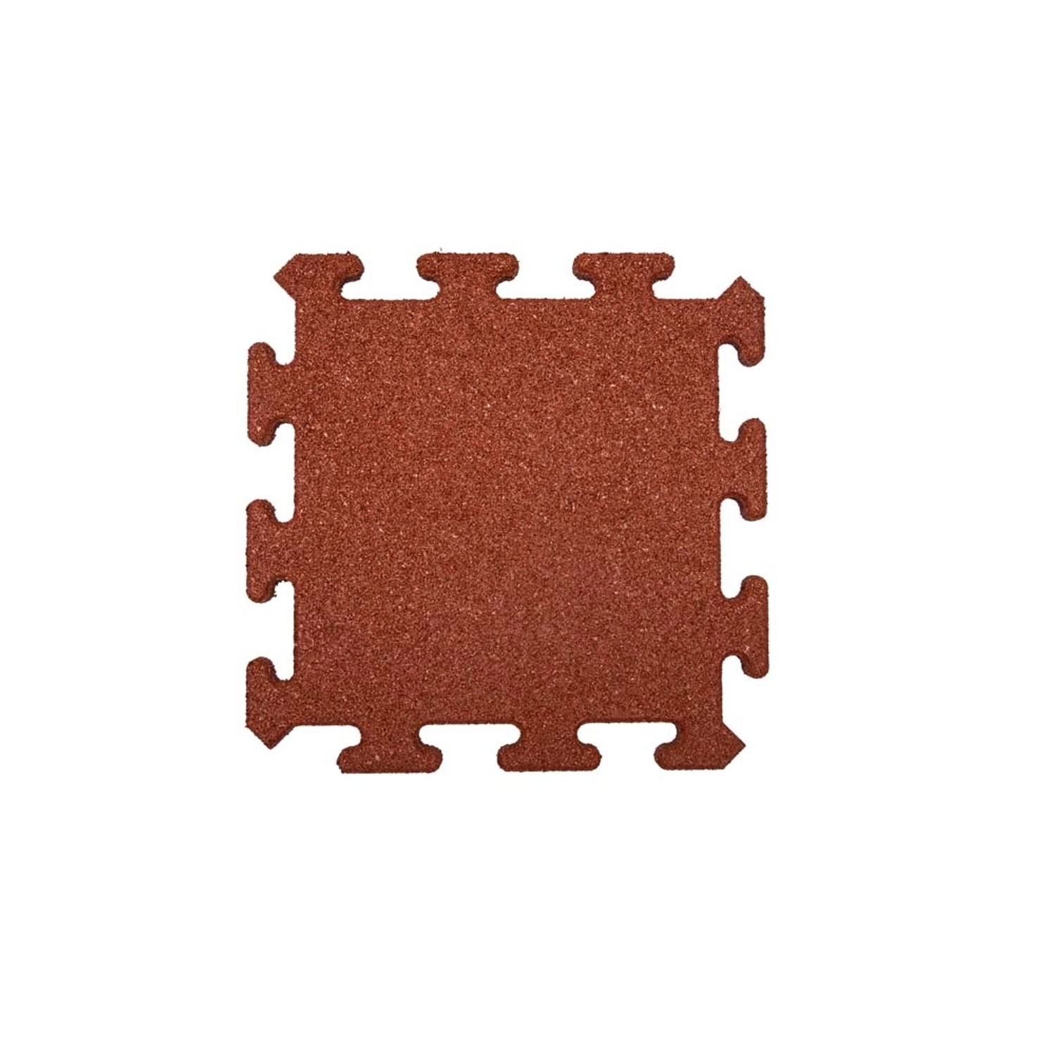 Puzzle gumowe czerwone - 40 x 40 x 2 cm