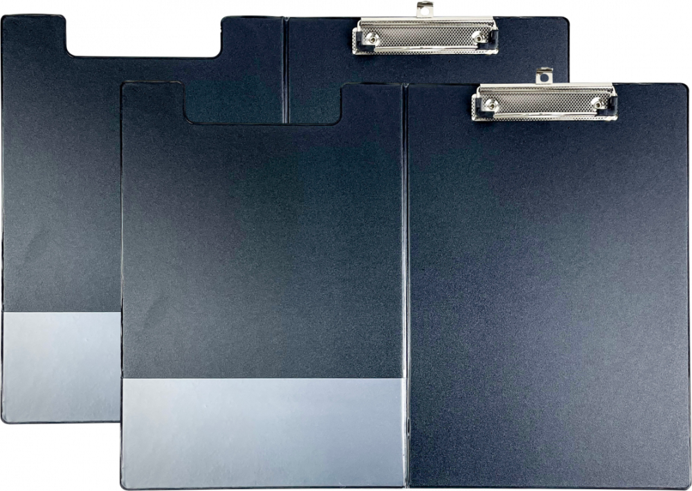 2x Clipboard Viking, z okładką, A4 czarny