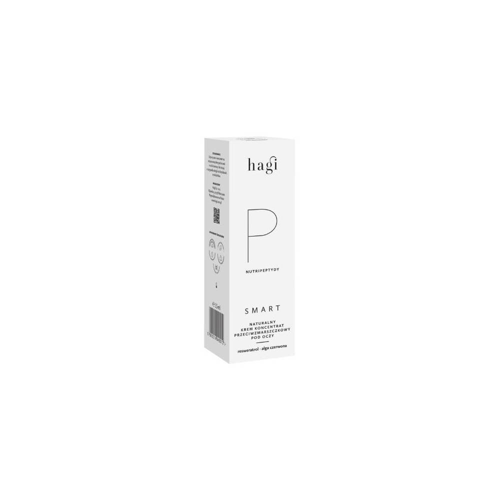 Hagi smart p - naturalny krem-koncentrat przeciwzmarszczkowy pod oczy spf 50+, 15 ml (data ważności: 25.10.2025)