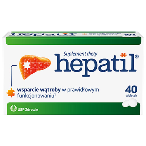 Hepatil, 40 tabletek