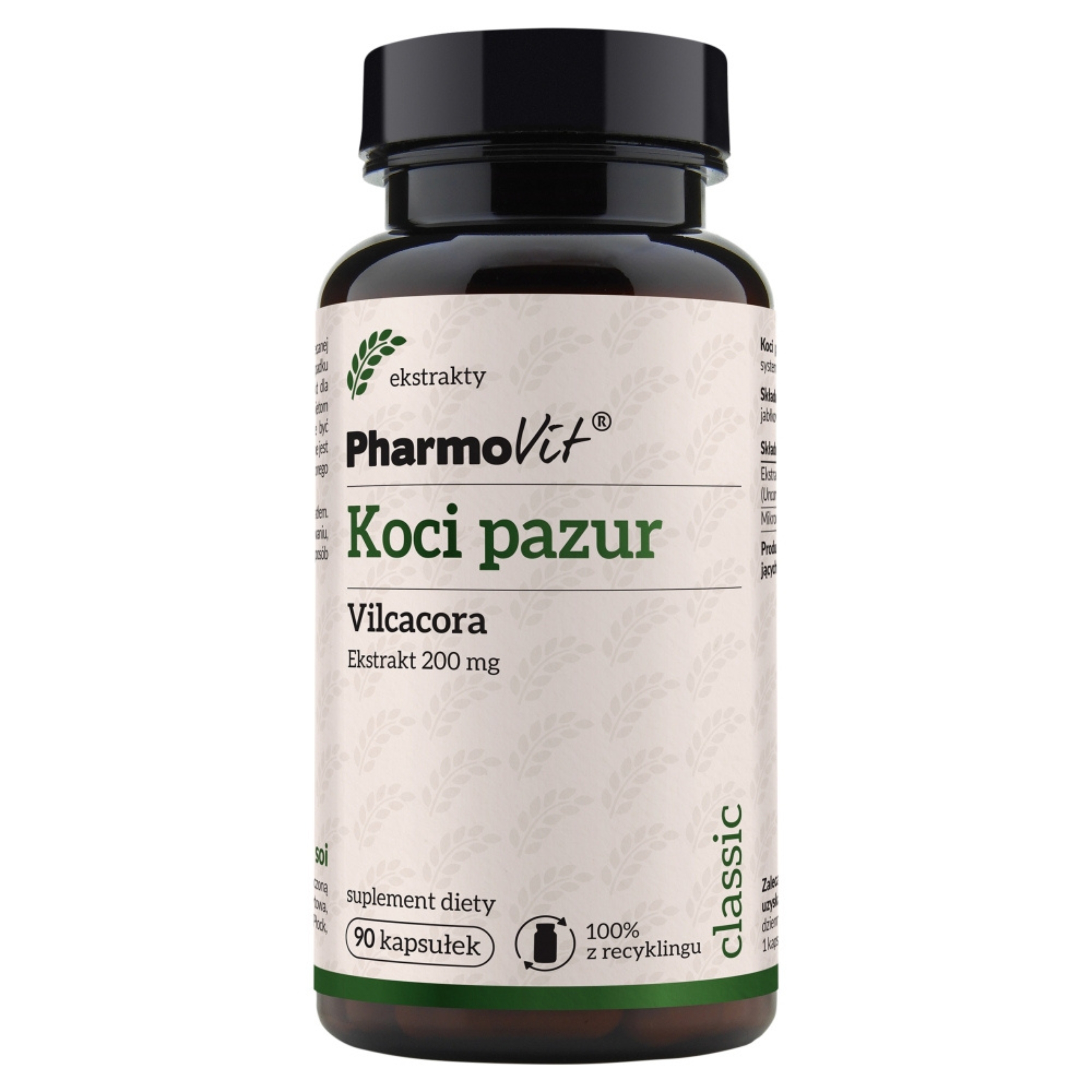 Pharmovit koci pazur, 90 kapsułek