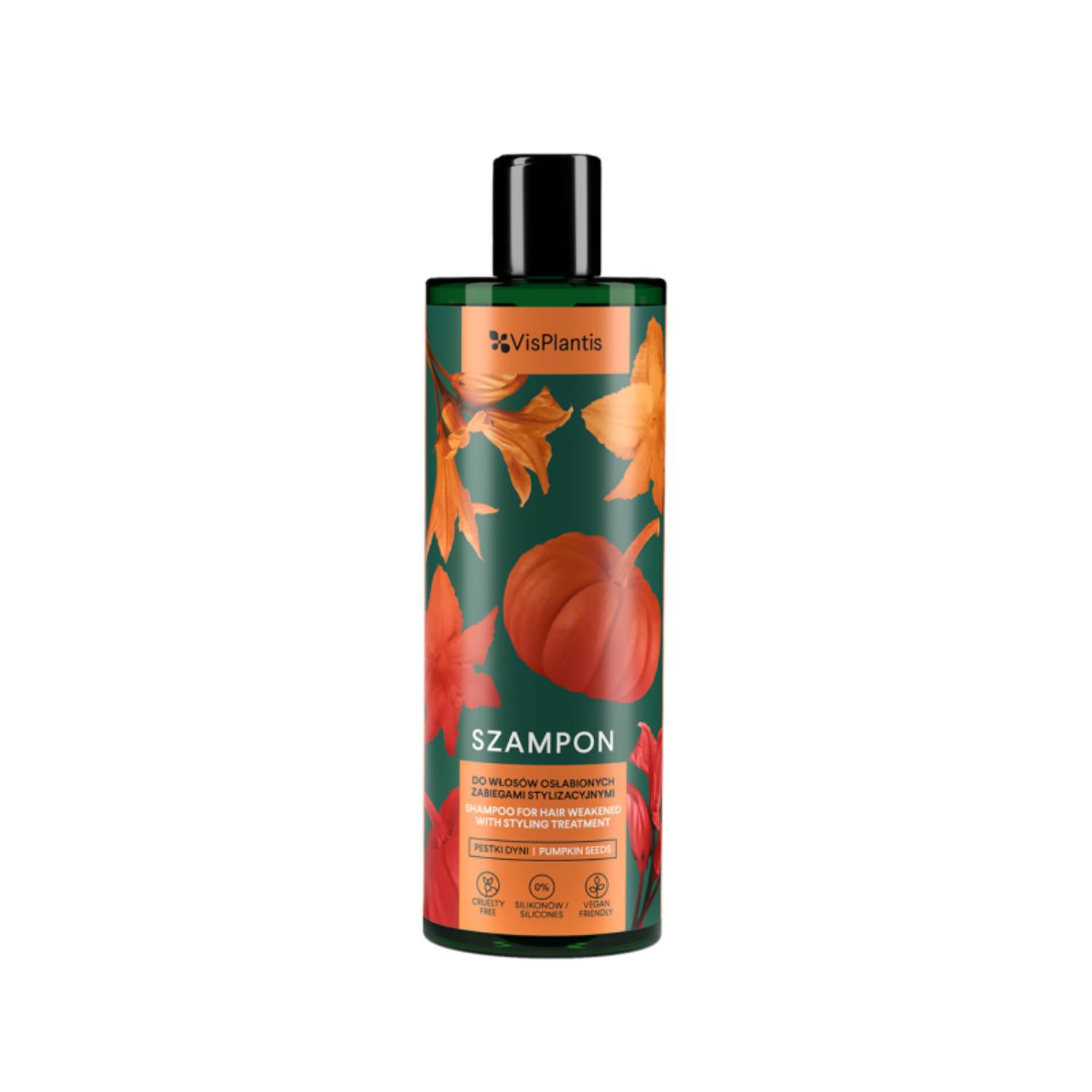 Vis plantis - szampon do włosów osłabionych zabiegami stylizacyjnymi, 400 ml