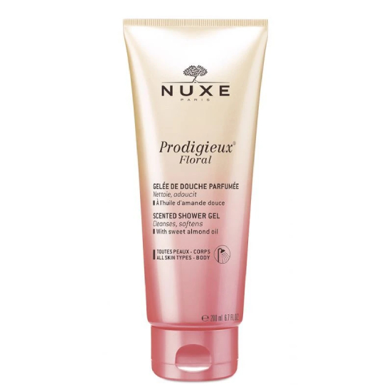 Nuxe prodigieux florale - żel pod prysznic do ciała, 200 ml (data ważności: 30.10.2025)