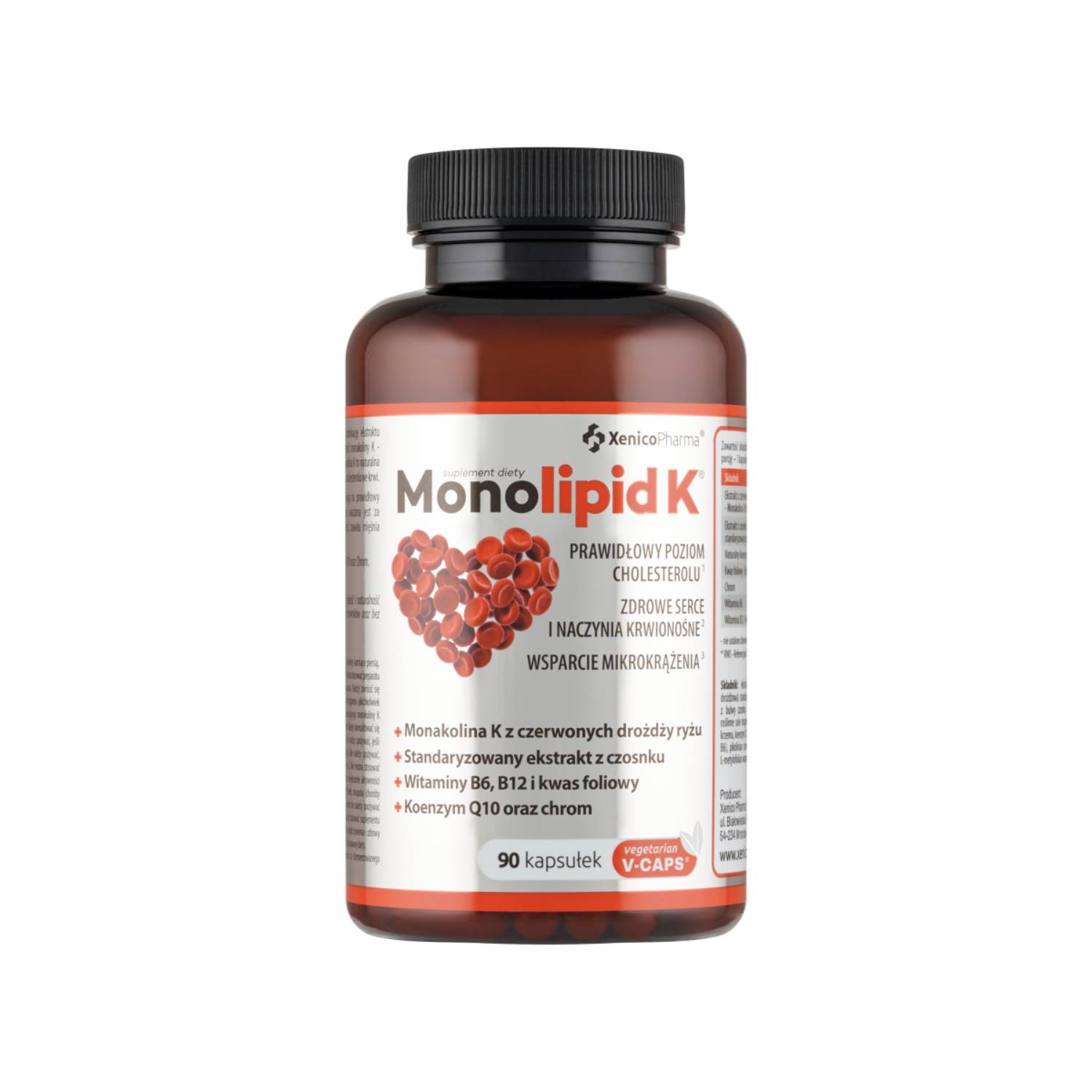 Xenico monolipid k, 90 kapsułek