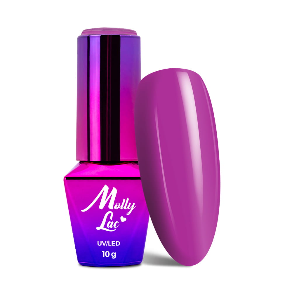 Lakier hybrydowy LED/UV Gel Polish MollyLac Cocktails & Drinks Nr 15 Bahama Mama 10 g