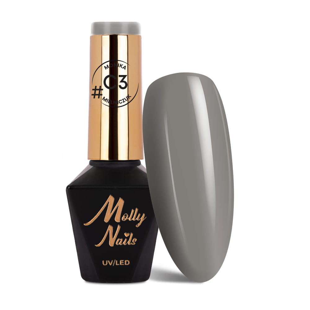 Lakier hybrydowy Molly Nails #Classic by Monika Mielniczuk HEMA/Di-HEMA free 8g #C3