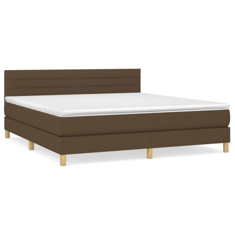 Łóżko kontynentalne WaszeMeble 160x200 cm brązowe WM-3140708 1 szt.