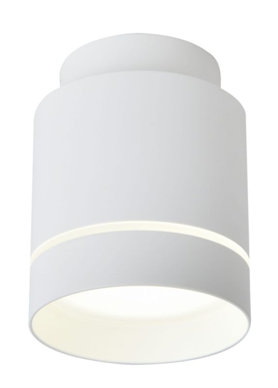 Spot oprawa sufitowa Candellux Tuba biały LED 12W 4000K 540lm IP20 wym: 7,9 x 7,9 cm aluminium - 1 szt.