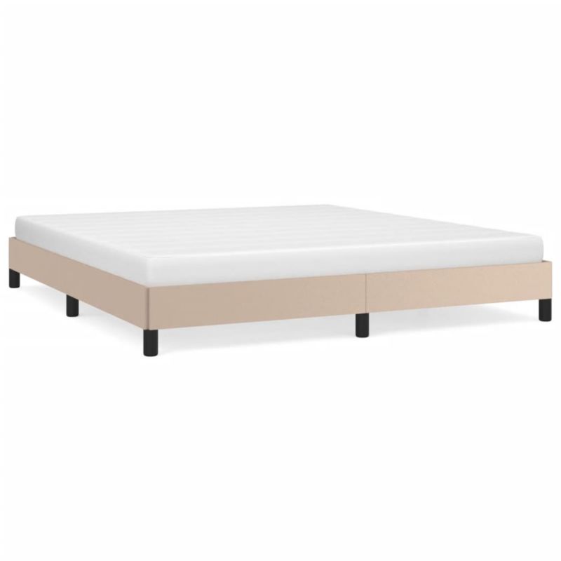 Łóżko tapicerowane WaszeMeble 160x200 cm brązowe WM-346915 1 szt.