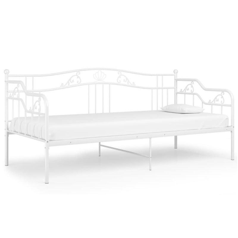 Łóżko metalowe WaszeMeble 90x200 cm biała WM-324762 1 szt.