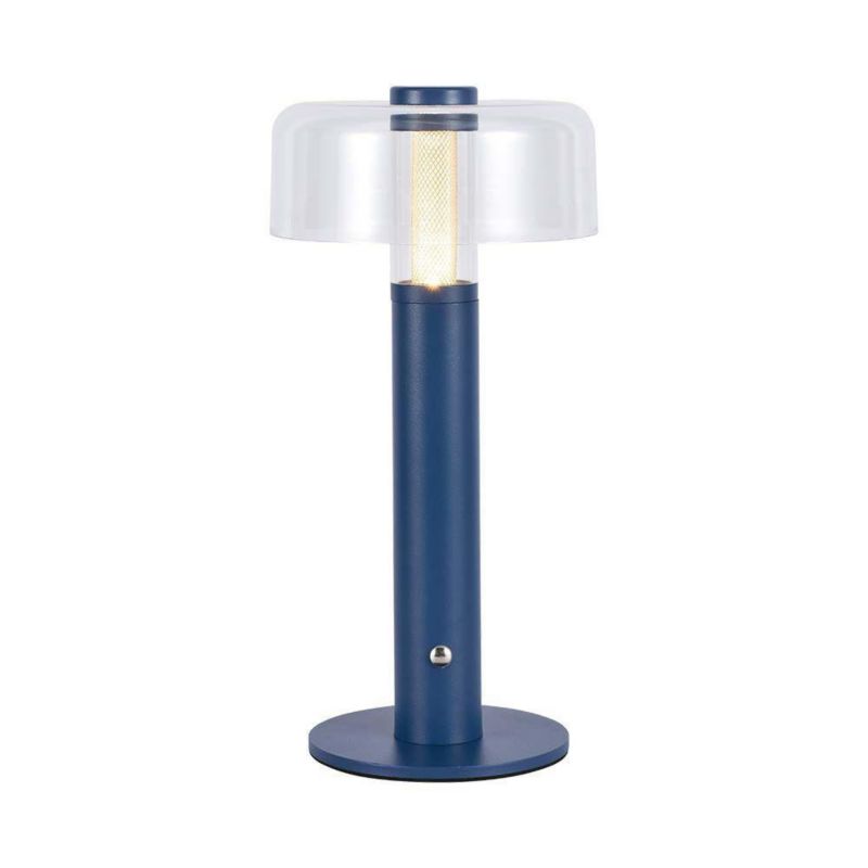 Lampka biurkowa V-TAC 1049 fioletowa LED 1W 3000K 100lm akumulator IP20 wym: 30 x 15 x 15 cm metal - 1 szt.