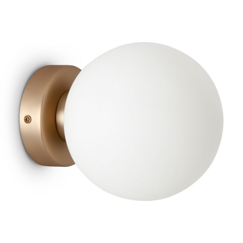 Kinkiet ścienny Maytoni Basic Form mosiężno-złoty 1 x E14 x 40W IP20 wym: 15 x 15 x 18 cm - 1 szt.