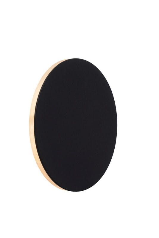 Kinkiet ścienny Lucide Eklyps czarny LED 6W 3000K 360lm IP20 wym: 3 x 15 x 15 cm - 1 szt.