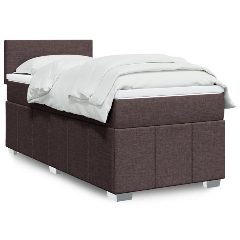 Łóżko kontynentalne WaszeMeble 80x200 cm brązowe WM-3289191 1 szt.