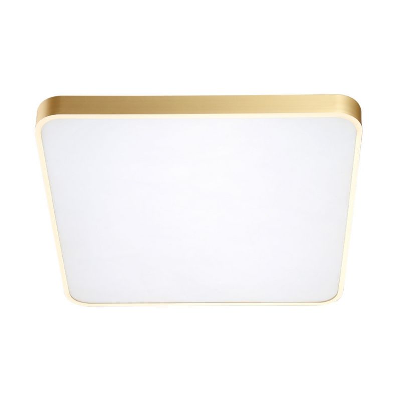 Plafon sufitowy Zuma Line Sierra złoto-biały LED 80W 4000K 6000lm IP20 wym: 4,3 x 80 x 80 cm metal - 1 szt.