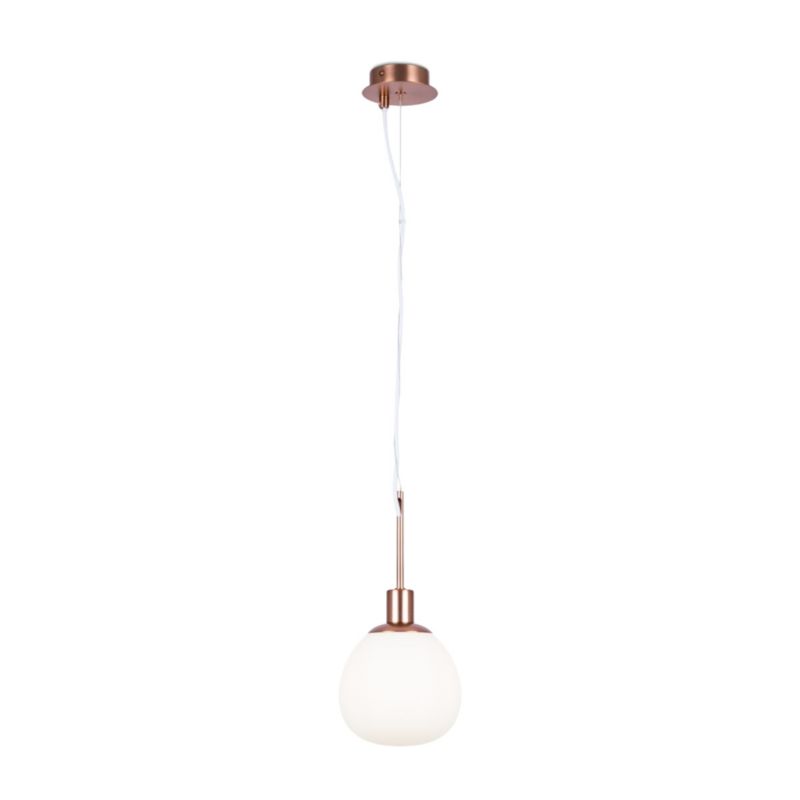 Lampa wisząca Maytoni Erich miedziano-biała wym: 153 x 15 x 15 cm 1xE14 x 40W 1 szt.