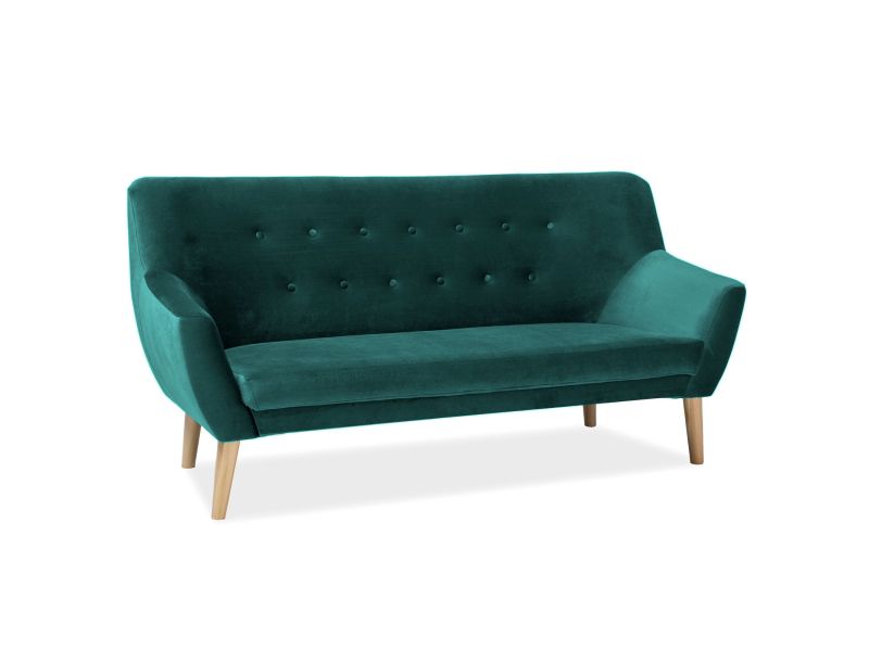 Sofa Signal NORDIC 3 VELVET zielona 1 szt