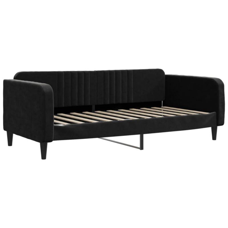 Łóżko dzienne WaszeMeble 100x200 cm czarna WM-354097 1 szt.