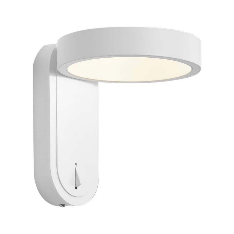Kinkiet ścienny V-TAC Vt-1180 biały LED 5W 3000K-4000K 600lm IP20 wym: 15,3 x 18,5 x 18,3 cm - 1 szt.