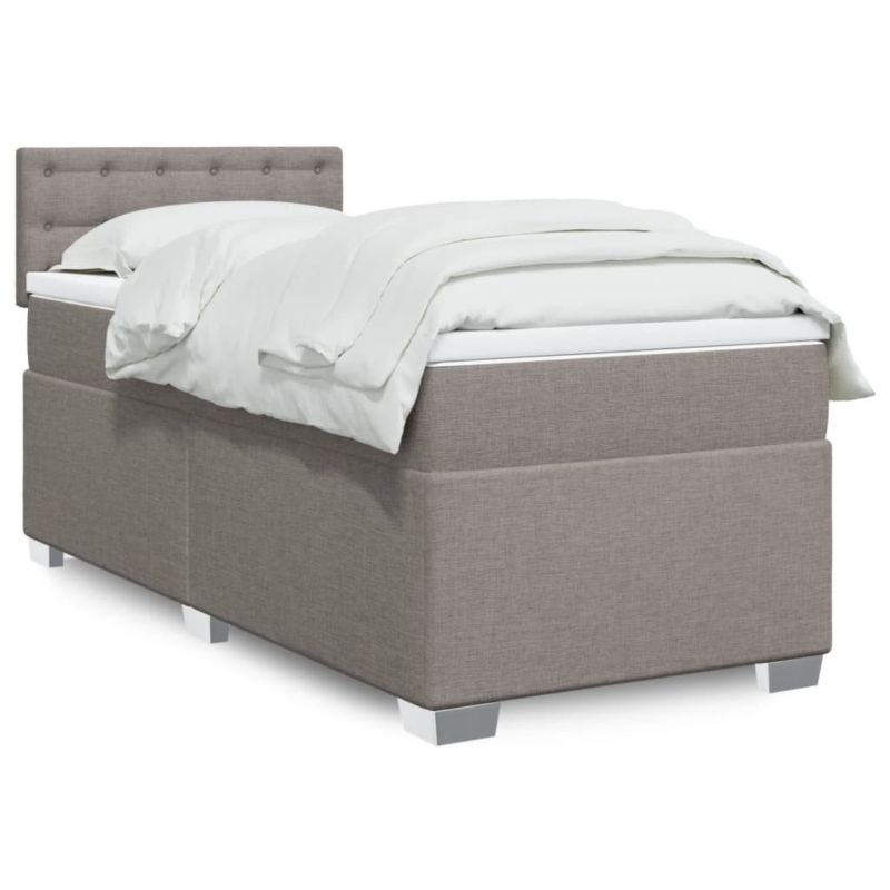 Łóżko kontynentalne WaszeMeble 90x200 cm Brązowe WM-3285789 1 szt.
