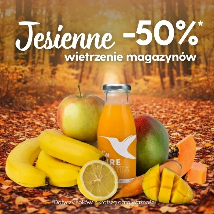 Sok PURE FRUITS z mango, papayą i marchewką 15x250ml