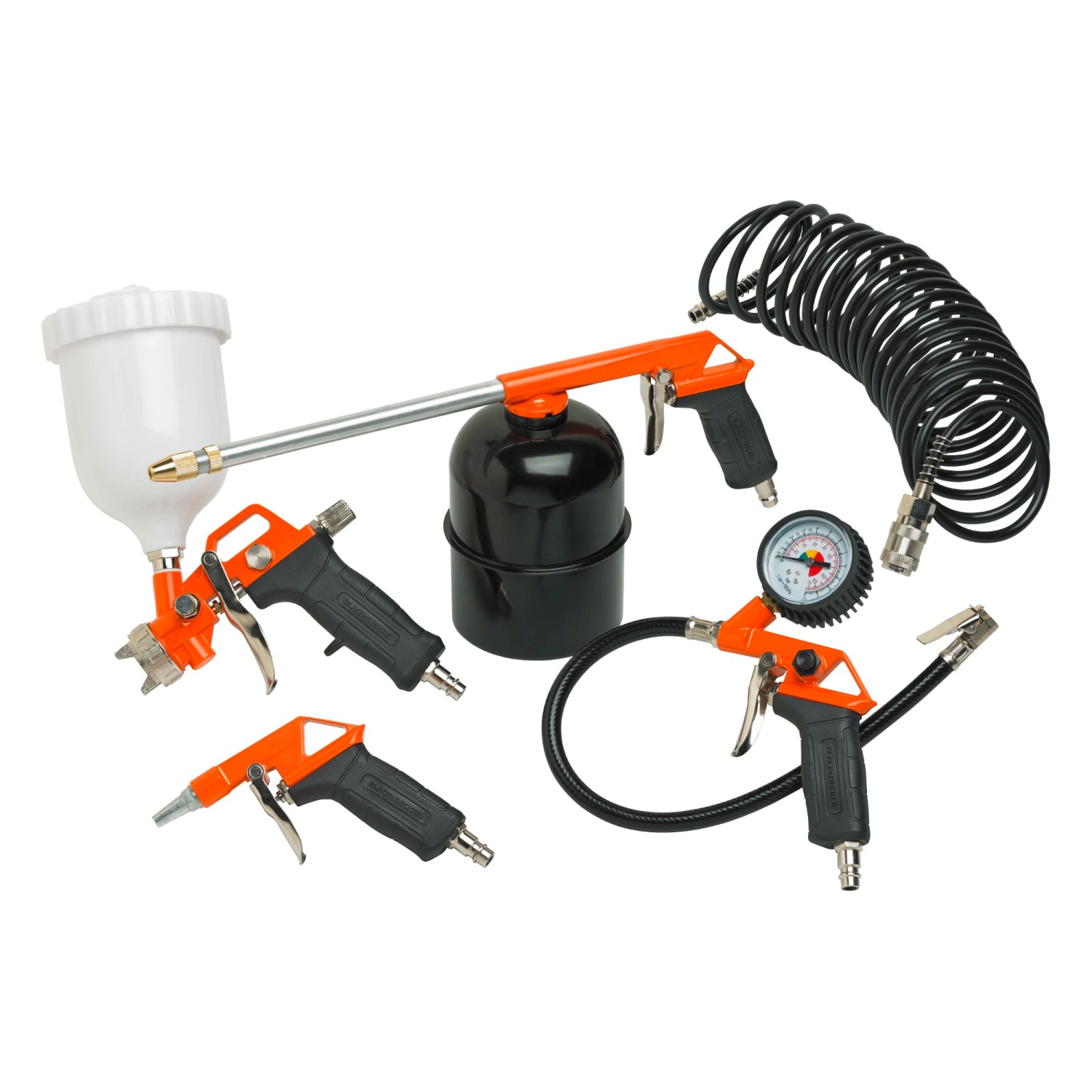 Black+Decker Zestaw pneumatyczny 5-częściowy