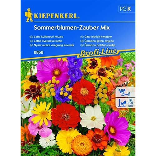 1 pac, Flori Summer Flower Magic, mix multicolor - Semințe: Mod de ambalare: 1 pac