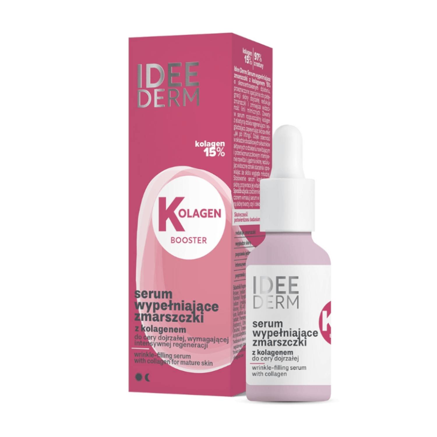Idee derm - serum wypełniające zmarszczki z kolagenem 15%, 30 ml