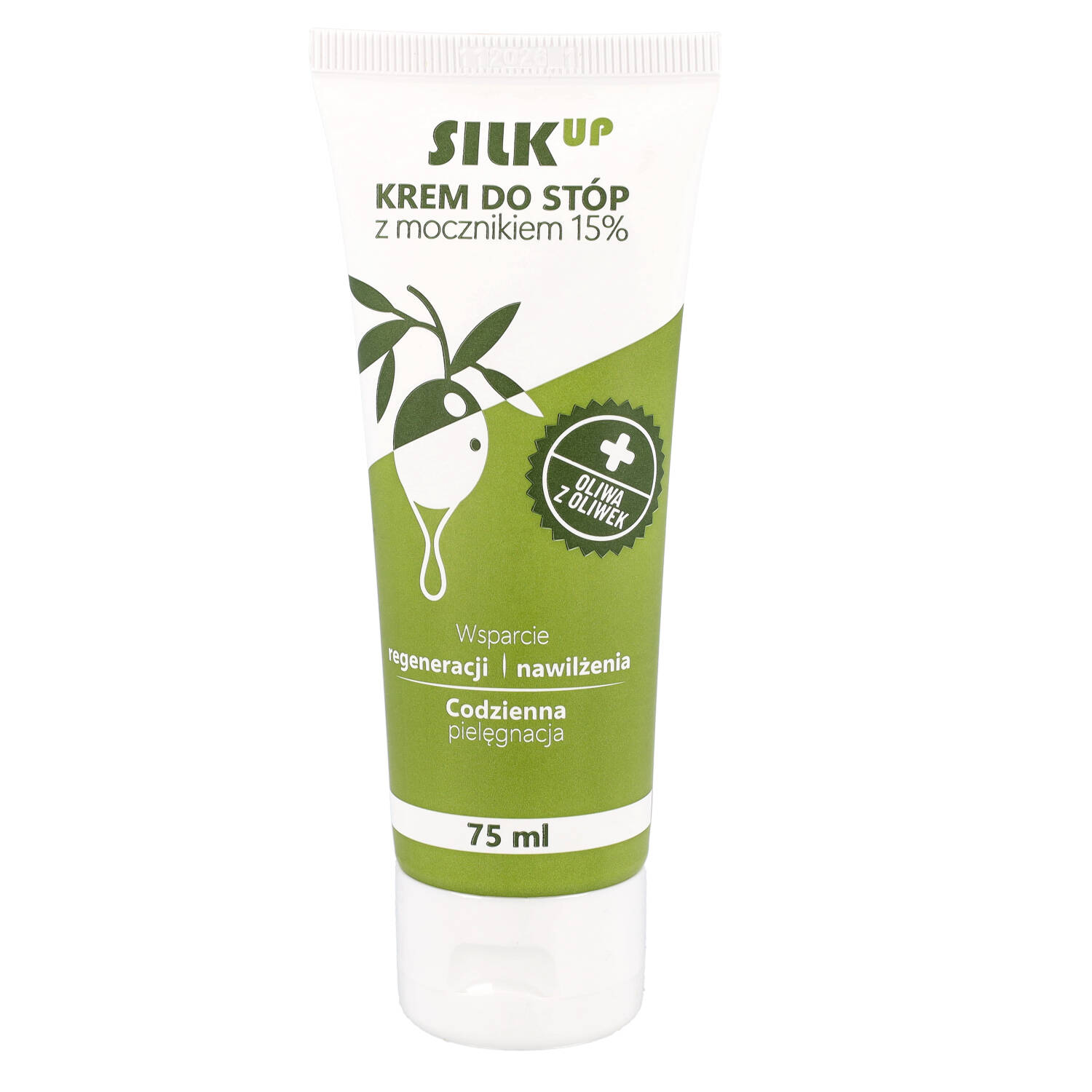 Zdrowe korzyści, silkup krem do stóp z mocznikiem 15%, 75 ml