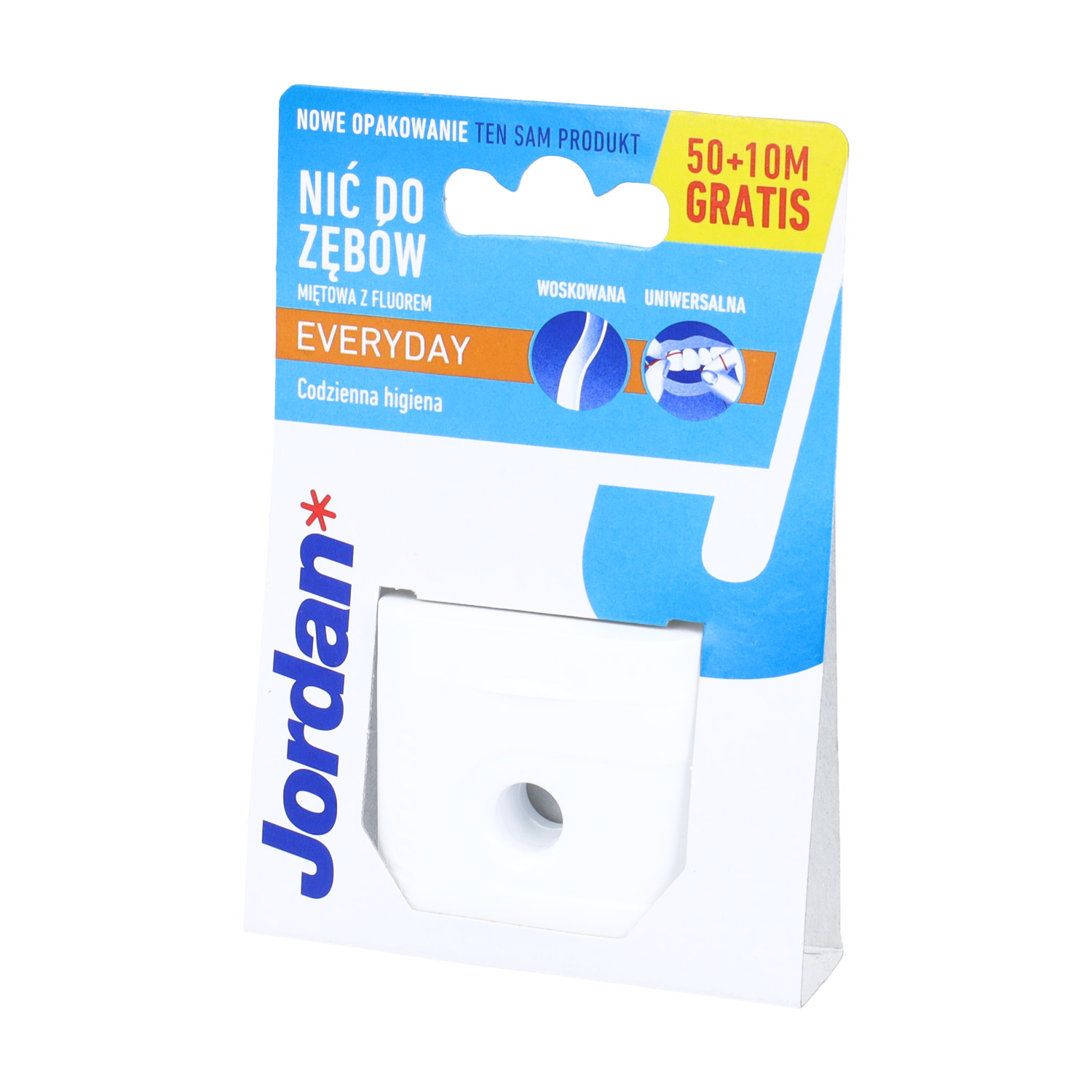 Jordan everyday floss - nić dentystyczna, 1 sztuka