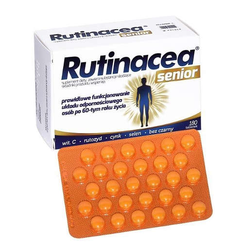 Rutinacea senior, 180 tabletek
