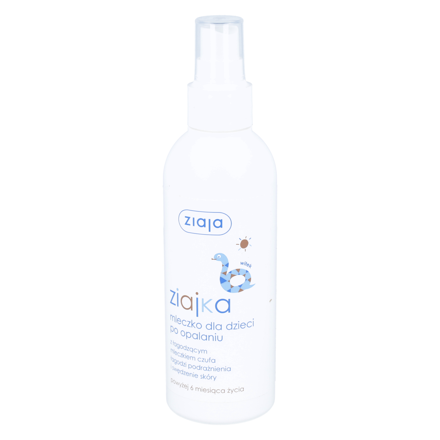 Ziajka - mleczko dla dzieci po opalaniu w formie sprayu, 170 ml