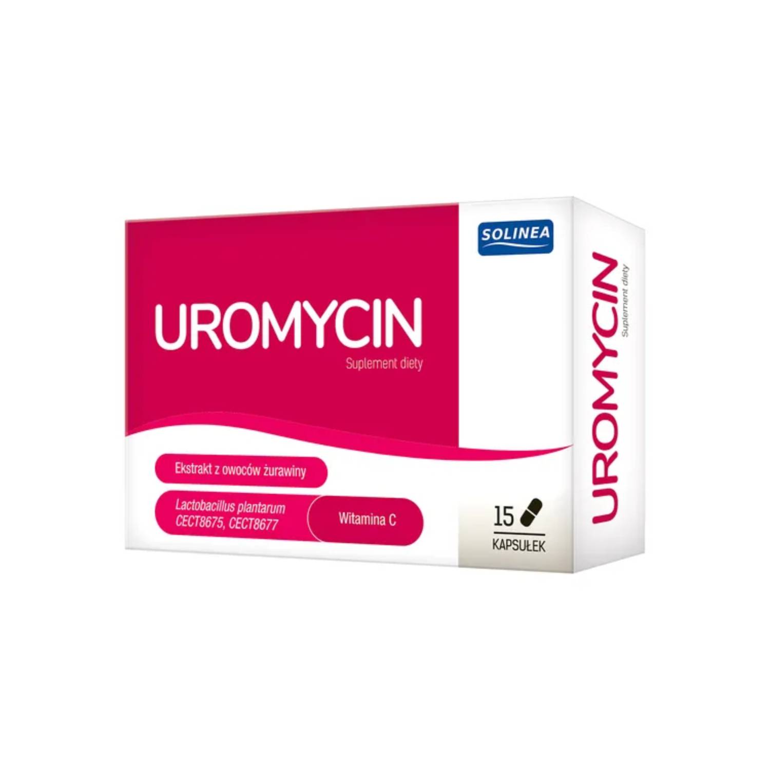 Uromycin, 15 kapsułek (data ważności: 31.10.2025)