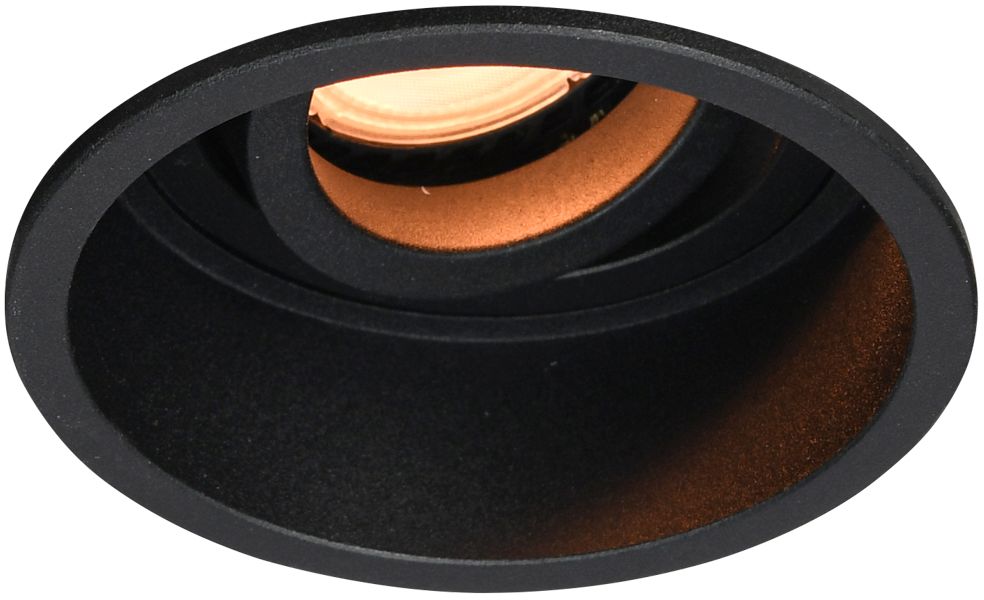 Italux Gralte lampa podsufitowa 1x10 W czarna DL-88290-GU-BK