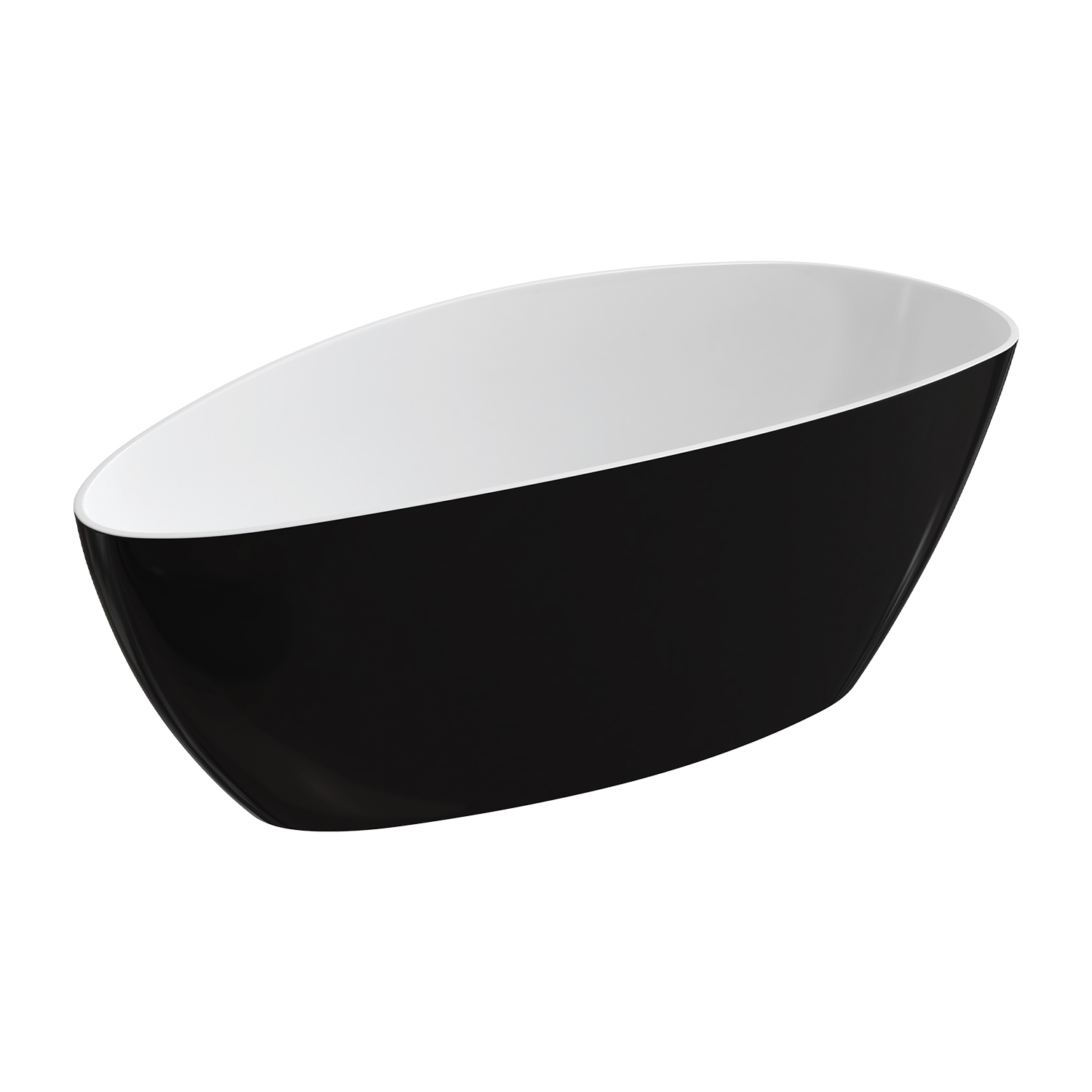 Omnires M+ wanna wolnostojąca 156x71 cm owalna biała BARCELONA156BCP