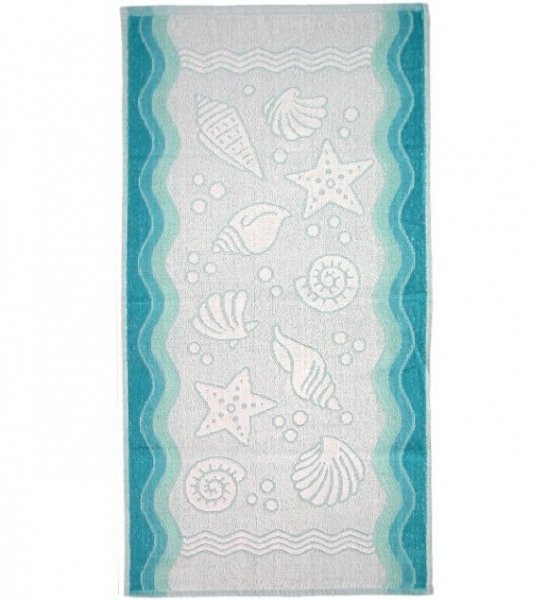 Ręcznik FLORA OCEAN 40x60 kolor turkusowy