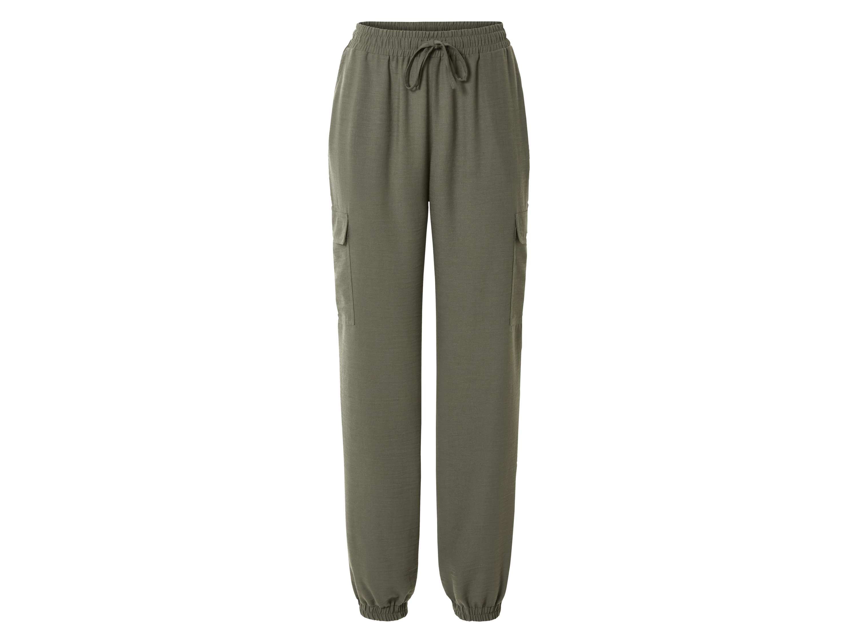 esmara Spodnie cargo damskie (Khaki, S(36/38))