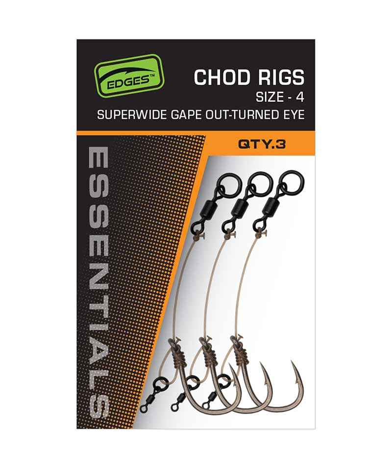 Fox EDGES Przypony Super Wide Gape Chod Rigs #6