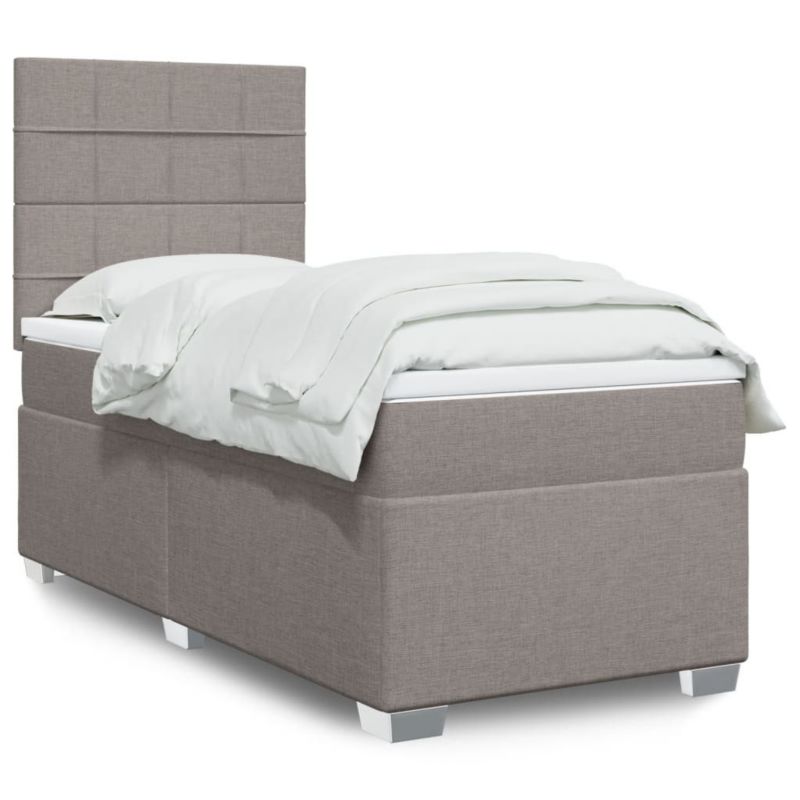 Łóżko kontynentalne WaszeMeble 100x200 cm Brązowe WM-3290403 1 szt.