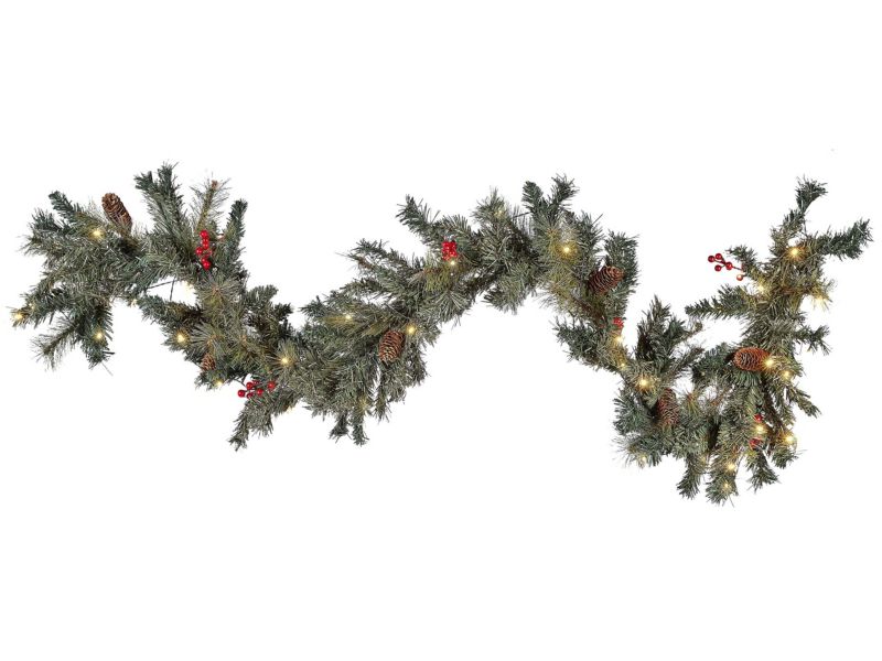 Świąteczna girlanda LED 180 cm zielona Tenala 1 szt.